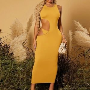 cut out bodycon dress